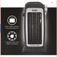 Glen HA7020 2000W Fan Room Heater – Twin Turbo Heating, Adjustable Thermostat, ISI Certified, Compact & Portable Electric Heater for Home (Made in India)
