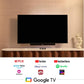 VU 55VIBE-DV – 3 Year Warranty 55 Inch 4K QLED Google TV (2025 Model) with Dolby Vision & Atmos, 88W Soundbar, HDMI 2.1, MEMC, AI Processor & Bezel-Less Design
