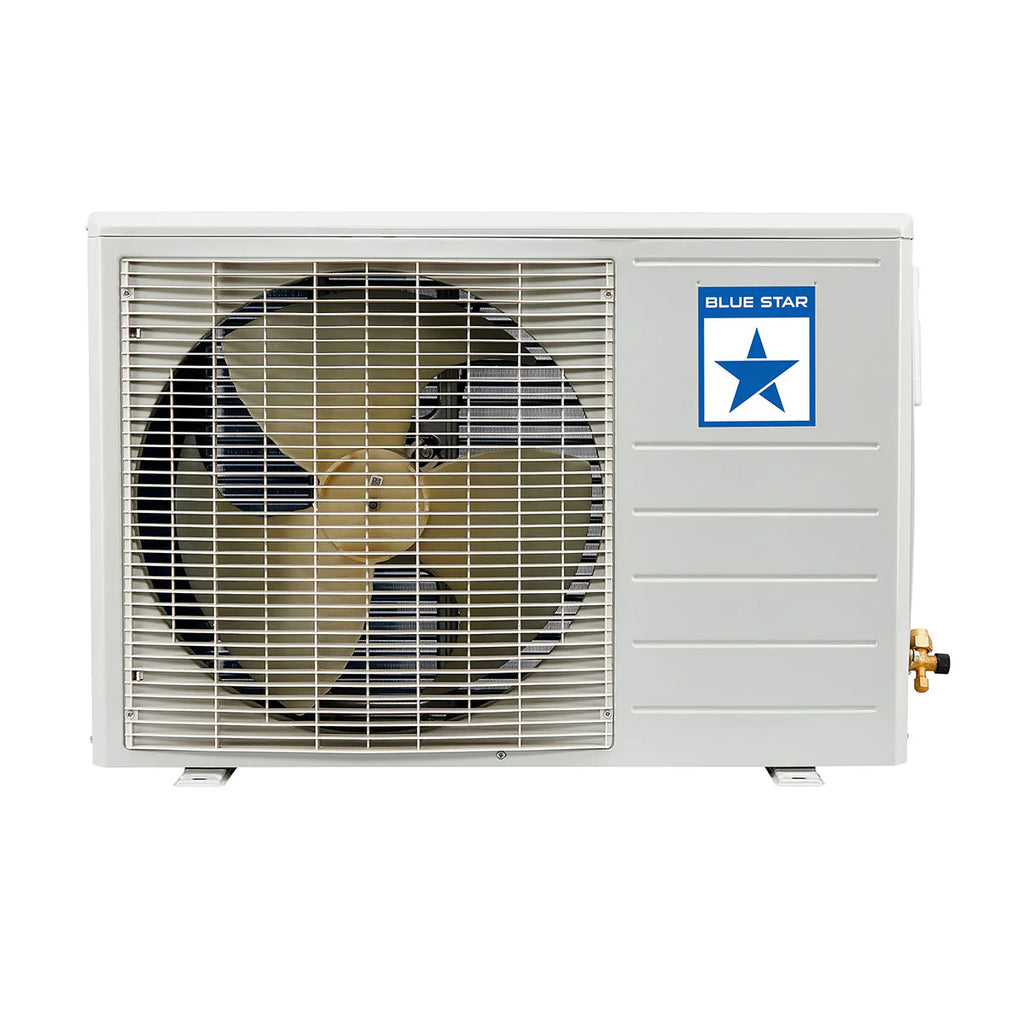 Blue Star FC318VNU 1.5 Ton 3 Star Fixed Speed Split AC | Turbo Cool | Copper Condenser | Anti-Corrosive Blue Fins | Self Diagnosis | Comfort Sleep | White