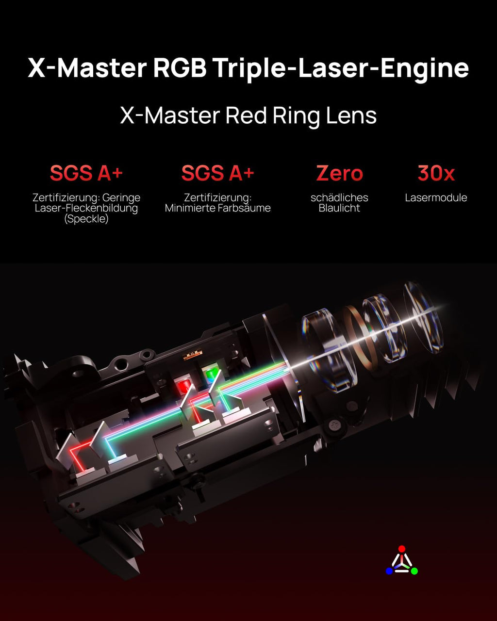 XGIMI  Horizon 20 Pro 4K RGB Triple Laser Home Projector, 4100 ISO Lumens, Google TV, Licensed Netflix, IMAX Enhanced, 300" Display, 2x12W Harman kardan,1ms Input Lag, up to 240Hz, VRR