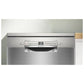 Bosch SMS6IKI01I Series 6 14 Place Setting Dishwasher (Wi-Fi Enabled, EcoSilence Drive, HygienePlus, ExtraDry, Brushed Steel, Freestanding)