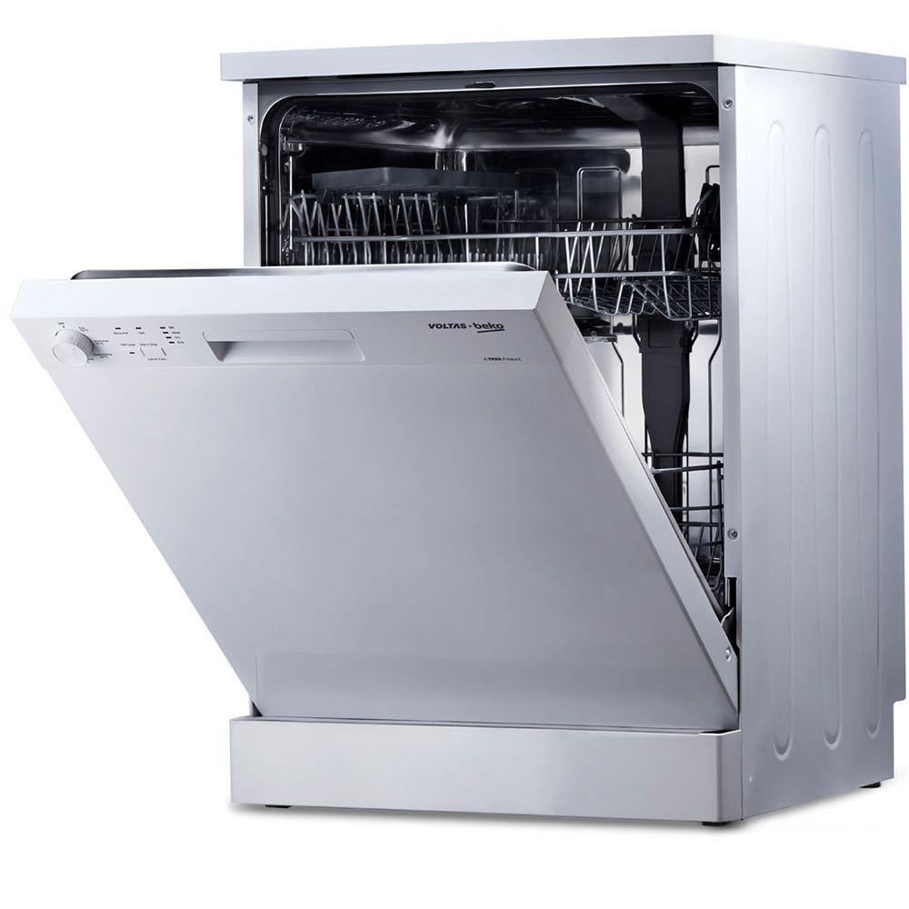 Voltas Beko DF14W 14 Places Setting Full Size Dishwasher (White)