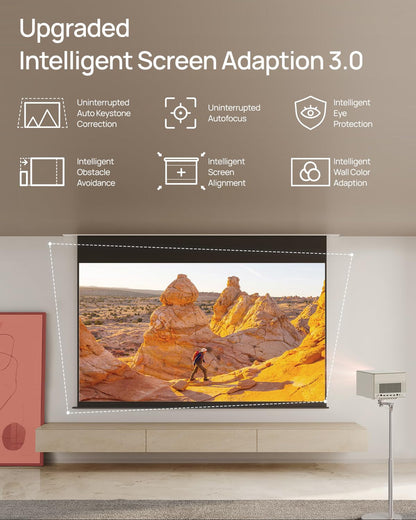 XGIMI Horizon Ultra 4K Dual Light Projector, 2300 ISO Lumens, 200" Display, Dolby Vision, 1SA 3.0, Android TV 11, 2x12W Harman Kardon, Optical Zoom, Auto Keystone, WiFi and Bluetooth