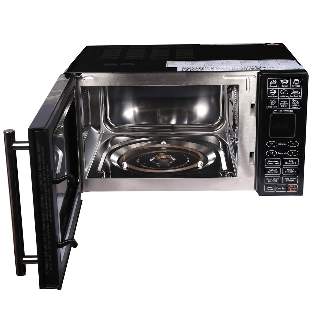IFB 25BC4 25 L Convection Microwave Oven (Black, 101 Auto Cook Menus, Touch Keypad, Grill & Bake, Steam Clean, 3-Year Magnetron Warranty)