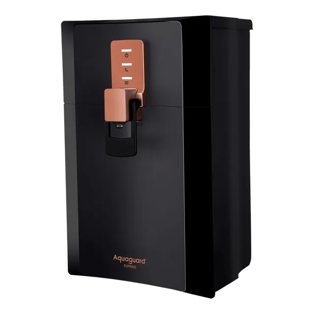 Aquaguard Enrich Superio 5L RO+UV+SS Water Purifier – Black & Metallic Copper