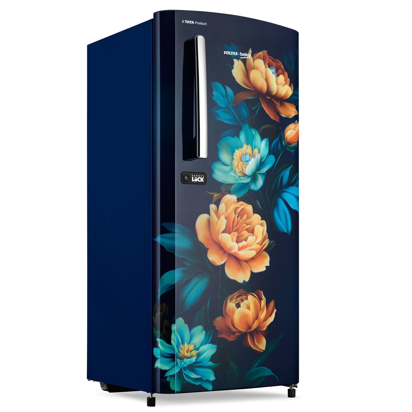 Voltas beko RDC220C / S0BTE0M0000GD 185 L, 3 Star, Direct Cool Single Door Refrigerator Tropical Blue