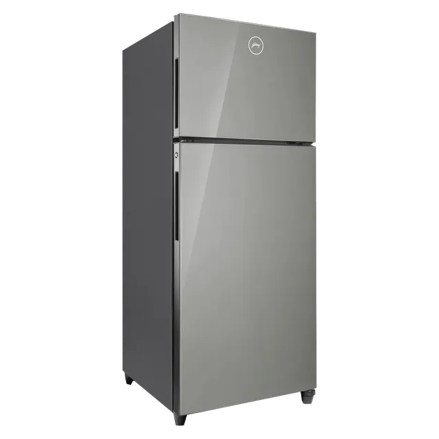 Godrej RT EON ALPHA 270C RI ST GL 238L 3-Star Frost Free Double Door Refrigerator | Advanced Inverter Technology | Nano Shield | Steel Glow | 10-Year Compressor Warranty