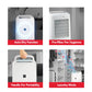 SHARP DW-P10M-W Electric Dehumidifier with Plasmacluster Technology – 10L/Day Moisture Removal, Clothes Dryer Mode, 250 Sq. Ft. Coverage, Dual Drainage
