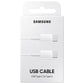 Samsung Original Type-C to Type-C Cable (1M, White) | Fast Charging 480 Mbps | Suraj Electronics Delhi NCR