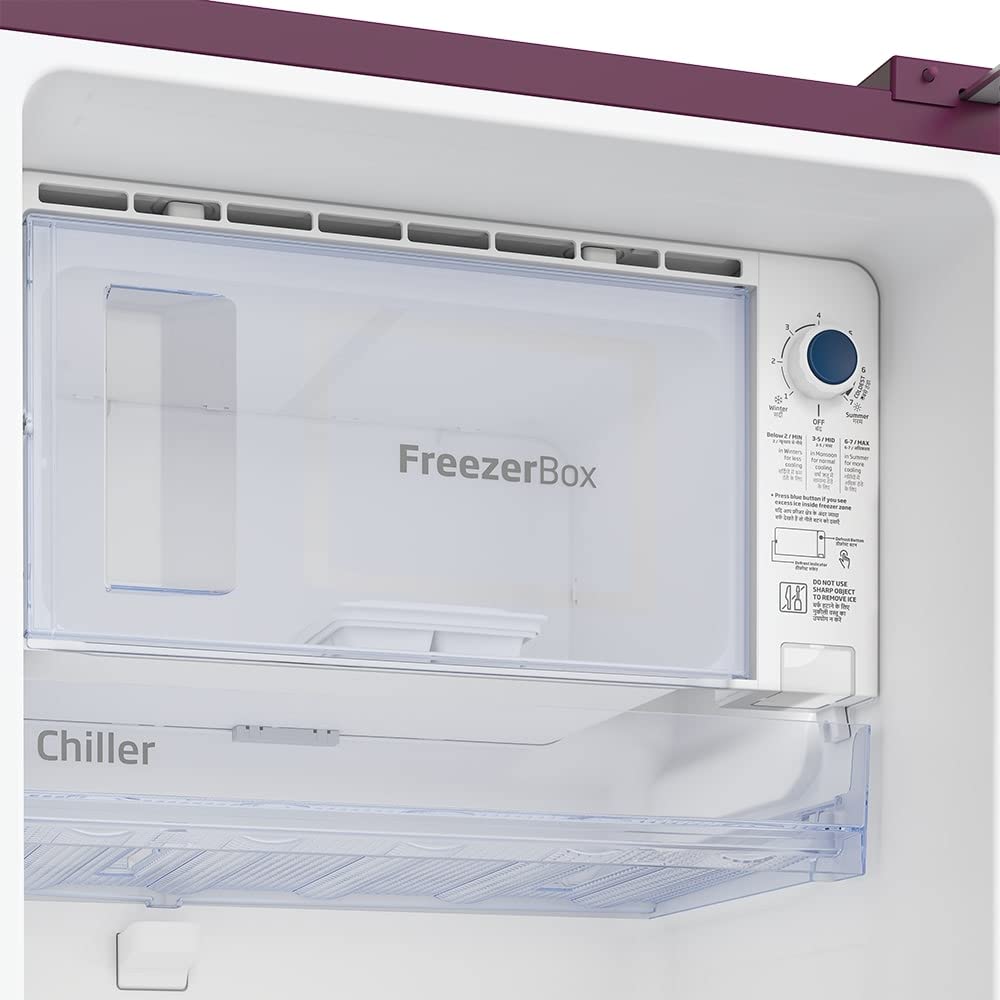Voltas Beko RDC220C/S0DWE 185 L 3 star Direct Cool Refrigerator,  Dahlia Wine