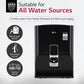 LG WW132NF RO Water Purifier | 8L Storage Airtight Stainless Steel Tank | Multi Stage Filtration | Wall Mount | Suitable for all Water Sources,  Black