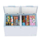Godrej DH ESNCH 525E 2HCNP RW 505 L Double Door Convertible Deep Freezer, White