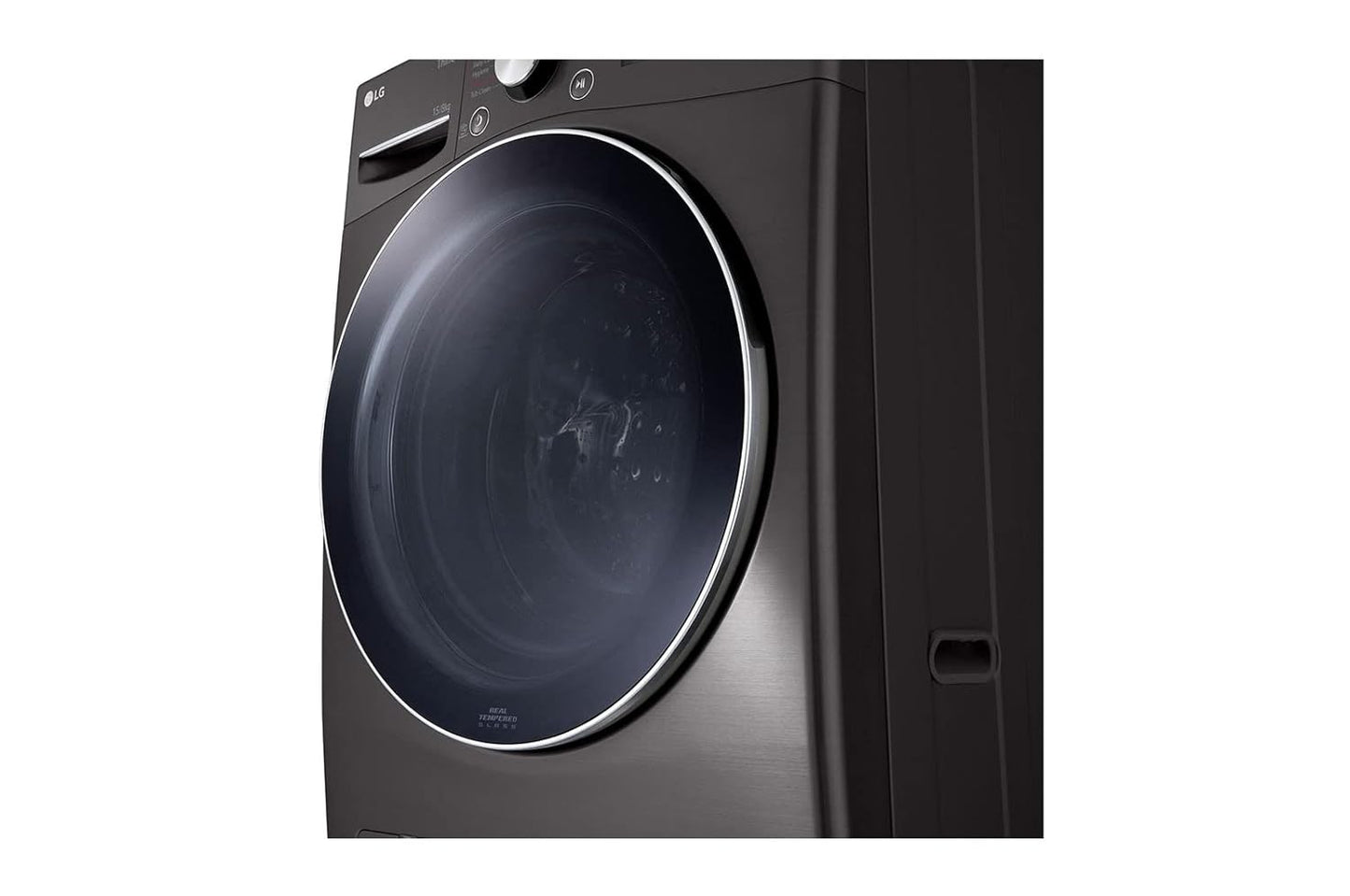 LG FHD1508STB Front Load Washer-Dryer with AI Direct Drive, Turbowash, Steam and ThinQ (15/8 kg, Black VCM)