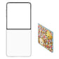 Samsung Galaxy Flip7 Flipsuit Case (Transparent) – Ultra Slim Polycarbonate, Anti-Yellowing, Customizable LED Animation, Eco-Friendly, Wireless Charging Compatible