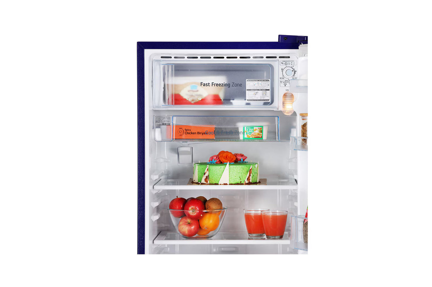 LG- GL-B199OBKD 185 L 3 Star Direct-Cool Single Door Refrigerator |Stabilizer Free Operation | Toughened Glass Shelve