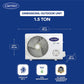 Carrier 1.5 Ton 3 Star AI Flexicool Hybridjet Inverter Split AC | 4-in-1 Convertible | Copper | Suraj Electronics Delhi NCR