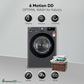 LG FHP1208Z3M 8 Kg 5 Star AI Direct Drive Front Load Washing Machine with Steam &amp; 6 Motion DD | Suraj Electronics Delhi NCR