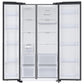 Samsung RS76CG8103B1HL 653L 3 Star Inverter Side-by-Side Refrigerator | Twin Cooling Plus | Wi-Fi Enabled with SmartThings | Black