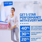 Voltas Beko WTT85DBRG 8.5 Kg Semi Automatic Top Load Washing Machine | Double Waterfall | Fast Dry | 1350 RPM | Suraj Electronics Delhi NCR
