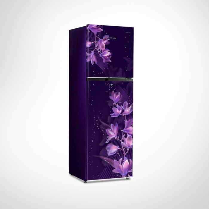 Voltas Beko RFF270D/W0NPR0I 230 L 2 Star Frost Free Double Door Refrigerator | NeoFrost Dual Cooling | ProSmart Inverter Compressor | Nightangle Purple | 2025 Model