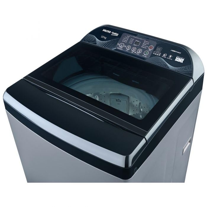 Voltas Beko WTL1006UEA / SPB0OD 10 Kg, 5-Star, Fully Automatic Top Load Washing Machine ( Grey)