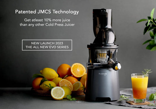 Kuvings EVO 810 (NS-2155 B M) Professional Cold Press Juicer | 12-Year Warranty | Silicone-Free Technology | Smoothie &amp; Sorbet Maker | Suraj Electronics Delhi NCR