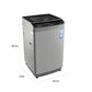 Voltas Beko WTL62UPGB 6.2 kg fully-Automatic Top Loading Washing Machine ( Gray )