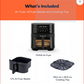 Nutricook NC-AF357VIN Air Fryer 3 VISION | 5.7L Digital Air Fryer with Clear Window, SmartTemp Technology | Suraj Electronics Delhi NCR