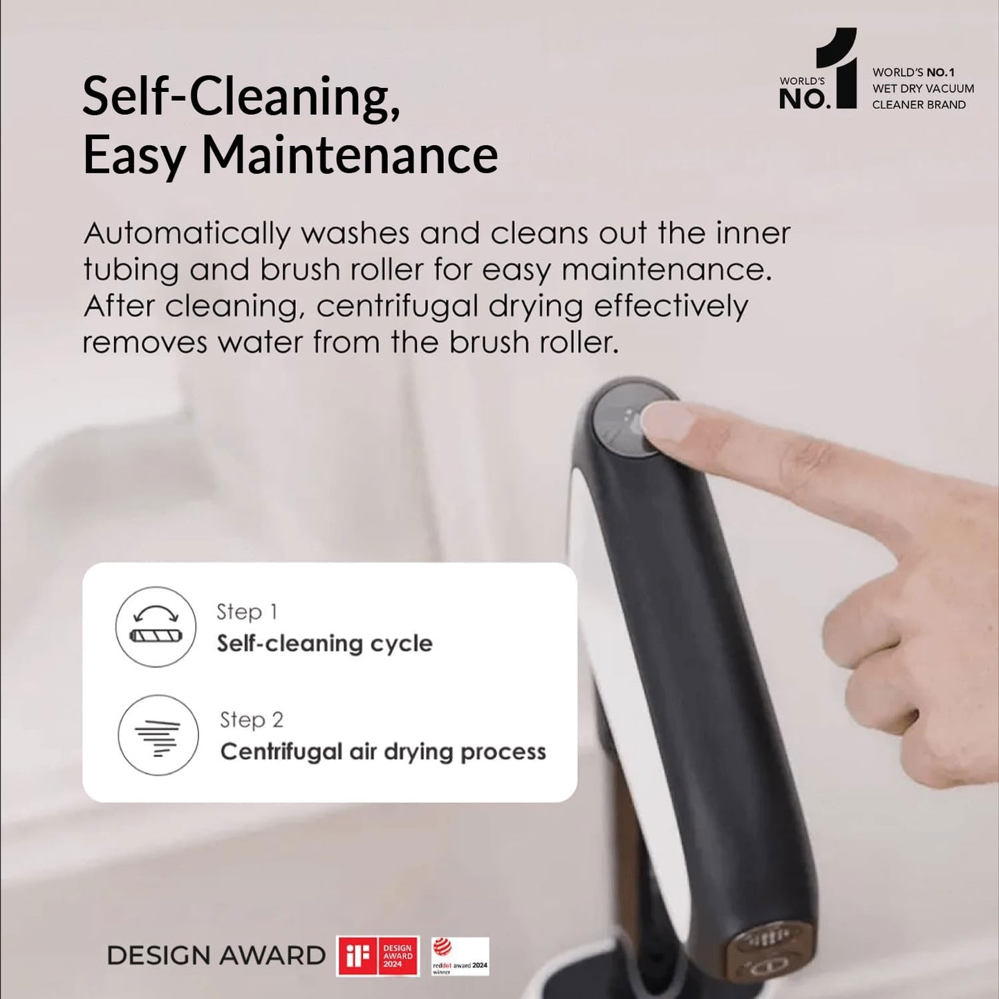 Tineco Floor ONE S5 Plus Smart Cordless Wet &amp; Dry Vacuum Cleaner | iLoop Sensor | Self-Cleaning Brush | Suraj Electronics Delhi NCR