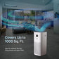 Qubo Smart Air Purifier Q1000 | 4-Layer Filtration | HEPA H13 | QSensAI Smart Mode | App &amp; Voice Control | 1000 Sq. Ft. Coverage | Suraj Electronics