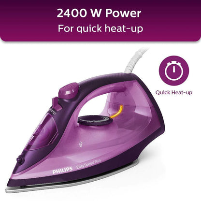 Philips EasySpeed Plus Steam Iron GC2147/30-2400W, Quick Heat