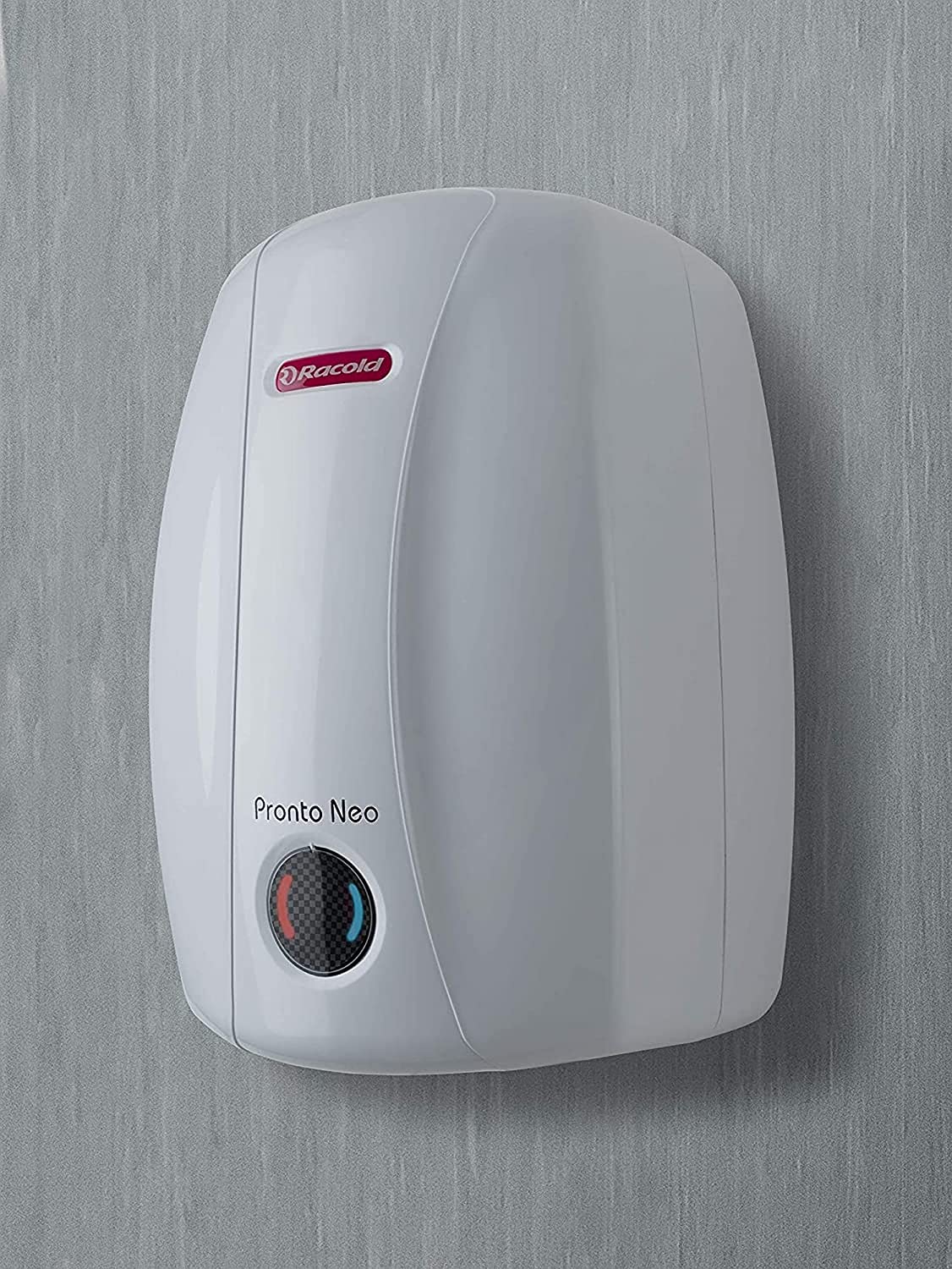 Racold Pronto Neo 5L 3kW 5 Star Instant Water Heater | Vertical Geyser with PUF Insulation, High Pressure Resistance & Italian Design