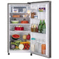 LG GL-B199ODSB 185 L Direct Cool Single Door Refrigerator | 2 Star Rating | Toughened Glass Shelves | Anti-Bacterial Gasket | Stabilizer Free Dazzle Steel