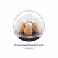 Glen Egg Boiler SA-3030 | 350W Egg Cooker | Boils 7 Eggs | Auto Shut-Off | Poaching Cup | Suraj Electronics Delhi NCR