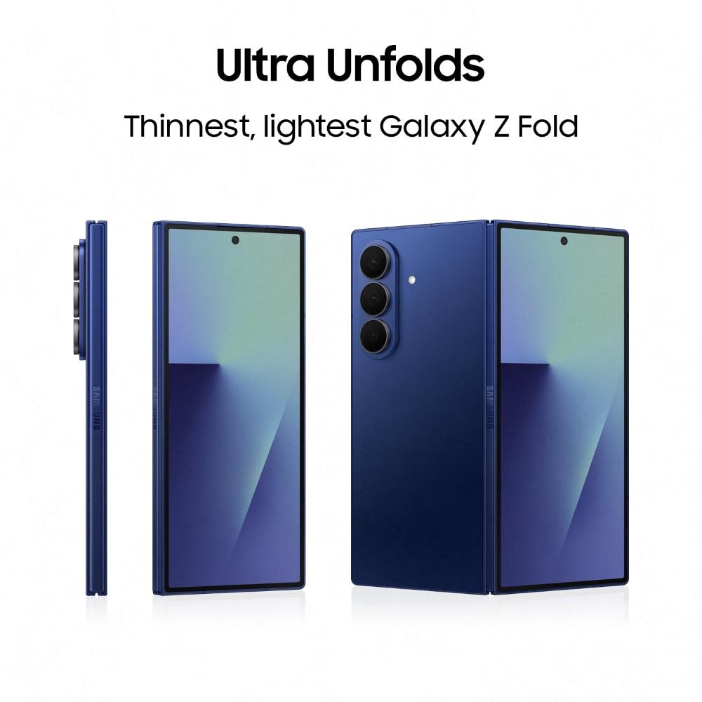 Samsung Galaxy Z Fold7 5G 512 GB, 12 GB RAM, Jet Black, Mobile Phone