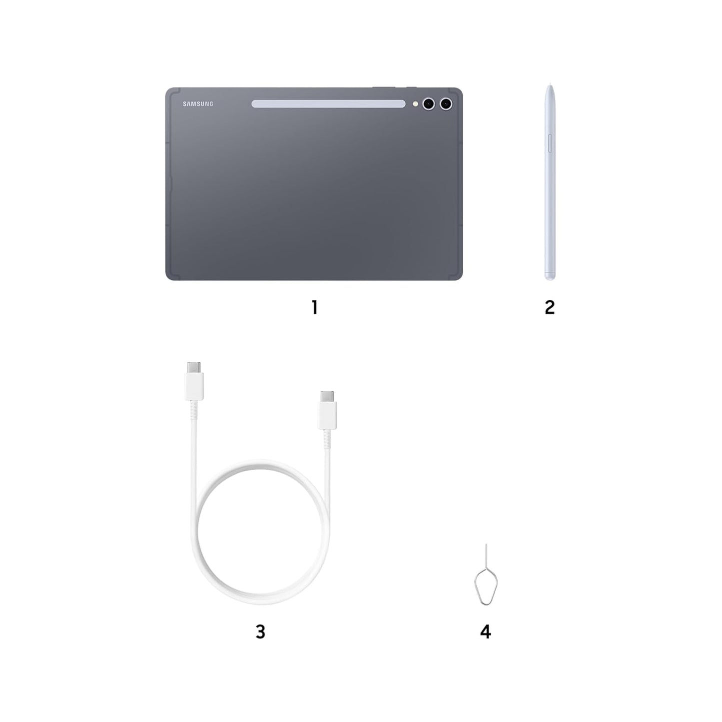 Samsung Galaxy Tab S10 Plus, S Pen in-Box, 31.5 cm (12.4 inch) Dynamic AMOLED 2X Display, 12 GB RAM, 256 GB Storage, Wi-Fi + 5G Tablet, Moonstone Gray