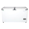 Voltas CB HT 400 DD 400 Litre 2-Door Combo Cooler Cum Freezer | Castor Wheels | White