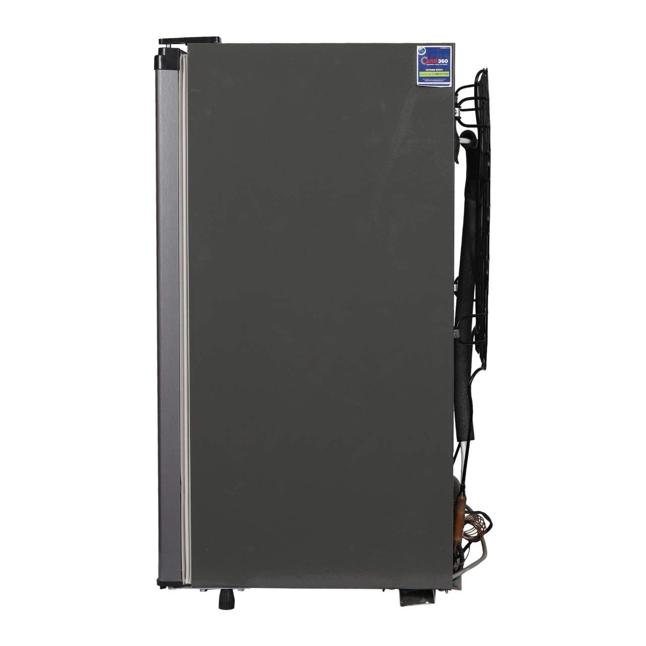 Lloyd GLDC111RGMT1JC 92 Litre 1 Star Direct-Cool Single Door Refrigerator (Metallic Grey, 2025 Model, Rotary Compressor, Toughened Glass Shelves)