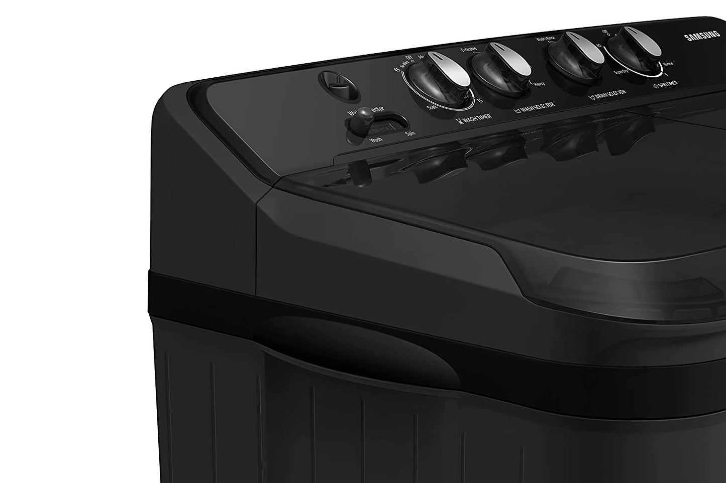 Samsung WT75B3200GD/TL 7.5 Kg 5 Star Semi Automatic Top Load Washing Machine | Hexa Storm Pulsator, Air Turbo Drying