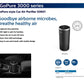 Philips GoPure Style S3601 Car Air Purifier with HEPA filteration captures particles as small as 0.004um (Equivelant to H14 Grade), UVC light eliminating >99.9% of bacteria and viruses, Ozone free certified product.