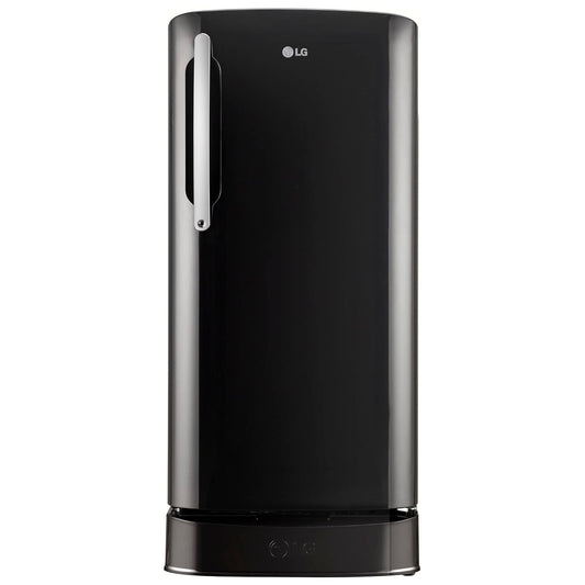 LG GL-D211HESZ 201 L 5 Star Direct-Cool Inverter Single Door Refrigerator ( Ebony Sheen, Base Stand with Drawer & Smart Connect, Gross Volume- 204 Ltr.)