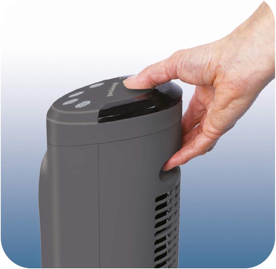 Honeywell HYF1101E1 Comfort Control Tower Fan – 3 Speed, 55° Oscillation, Auto Shut-Off Timer, Portable Floor Fan for Home & Office (Black)
