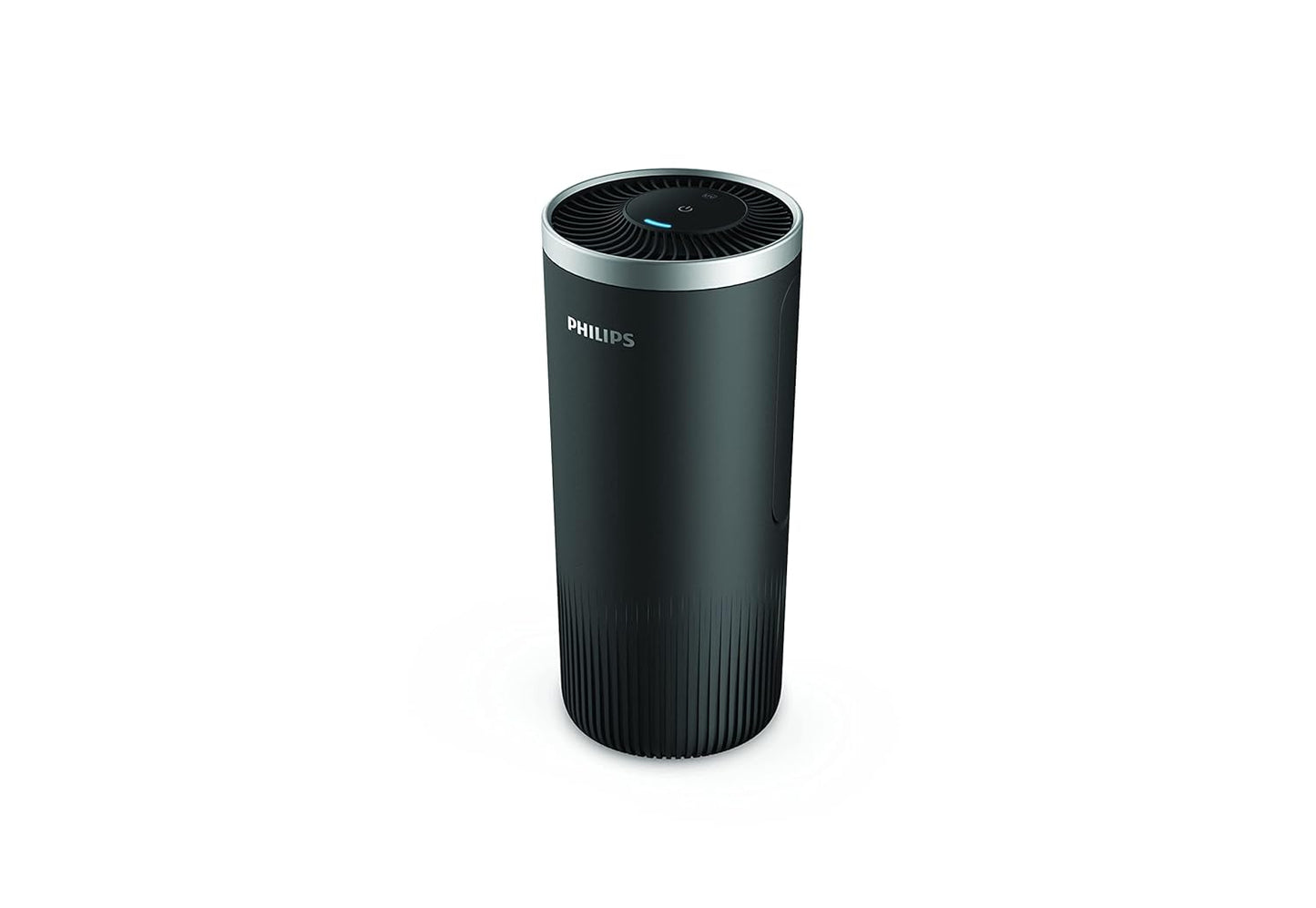 Philips GoPure Style S3601 Car Air Purifier with HEPA filteration captures particles as small as 0.004um (Equivelant to H14 Grade), UVC light eliminating >99.9% of bacteria and viruses, Ozone free certified product.