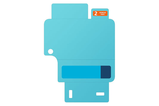 Samsung Galaxy Z Flip6 Anti-Reflection Film (Transparent) | Original Samsung Screen Protector | Suraj Electronics Delhi NCR