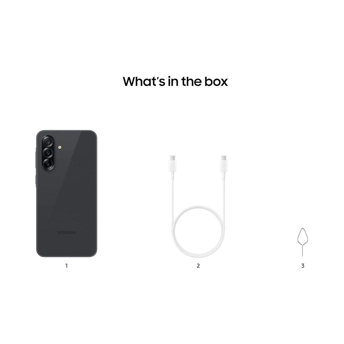 Samsung Galaxy A36 5G (Awesome Black, 12GB, 256GB) | Awesome Intelligence: Circle to Search, Intelligent Editing | Awesome 4nm Snapdragon Processor | Flagship Grade Selfie Camera
