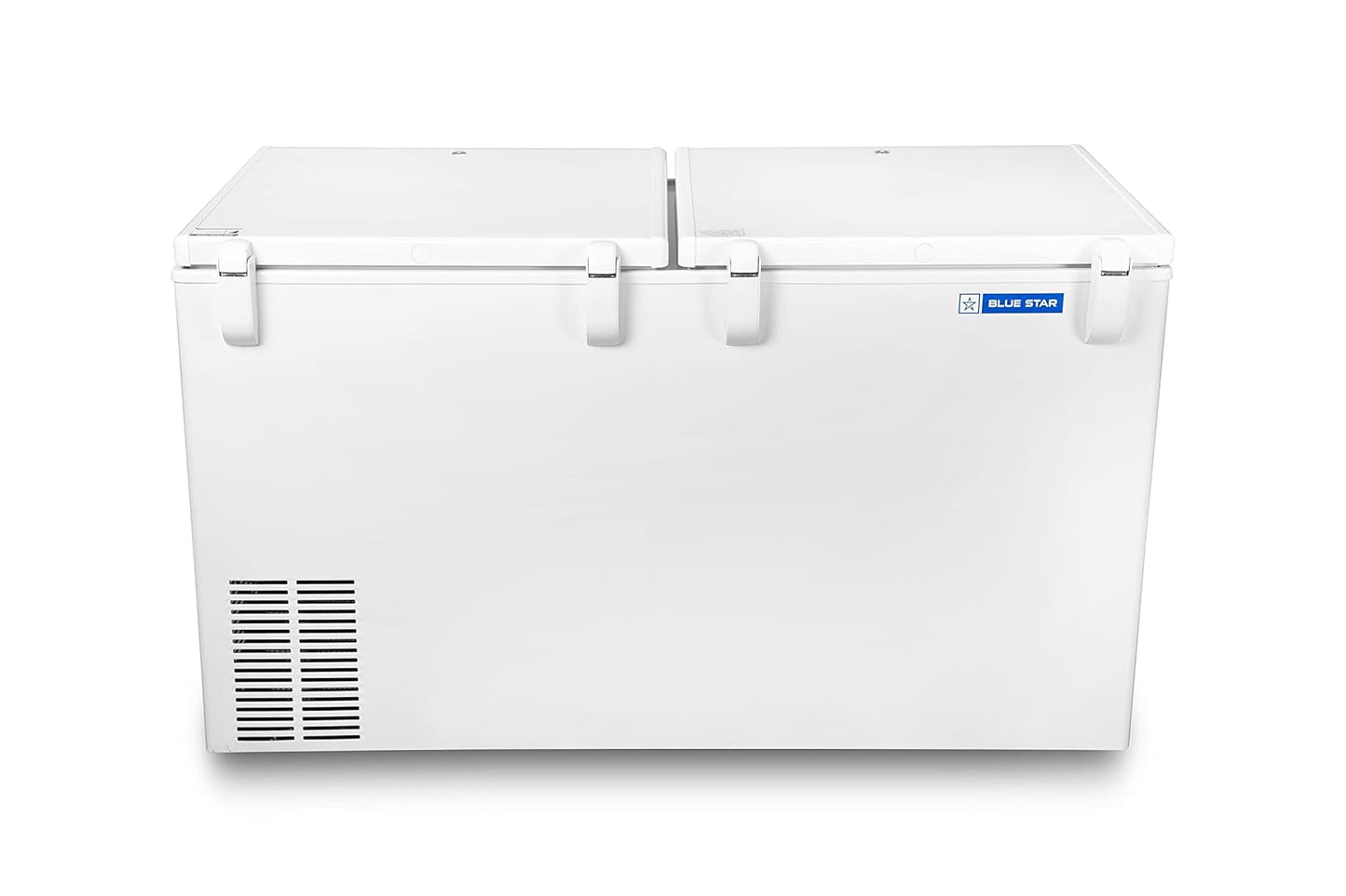 Blue Star CF3-500MEW 457L 3-Star Double Door Deep Freezer | Stabilizer-Free | Corrosion-Resistant Body | Heavy-Duty Wheels | 3-Year Compressor Warranty