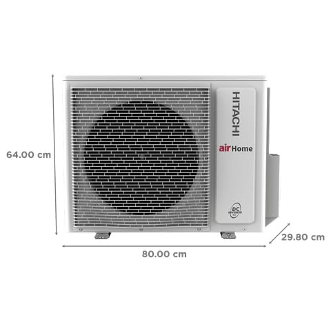 Hitachi RAS.G324PCCISS 2 Ton 3 Star Inverter Split AC | iZen 3400SXL | Dual Rotor Compressor | 100% Copper | R-32 Refrigerant | HEPA Filter | Made for Large Room