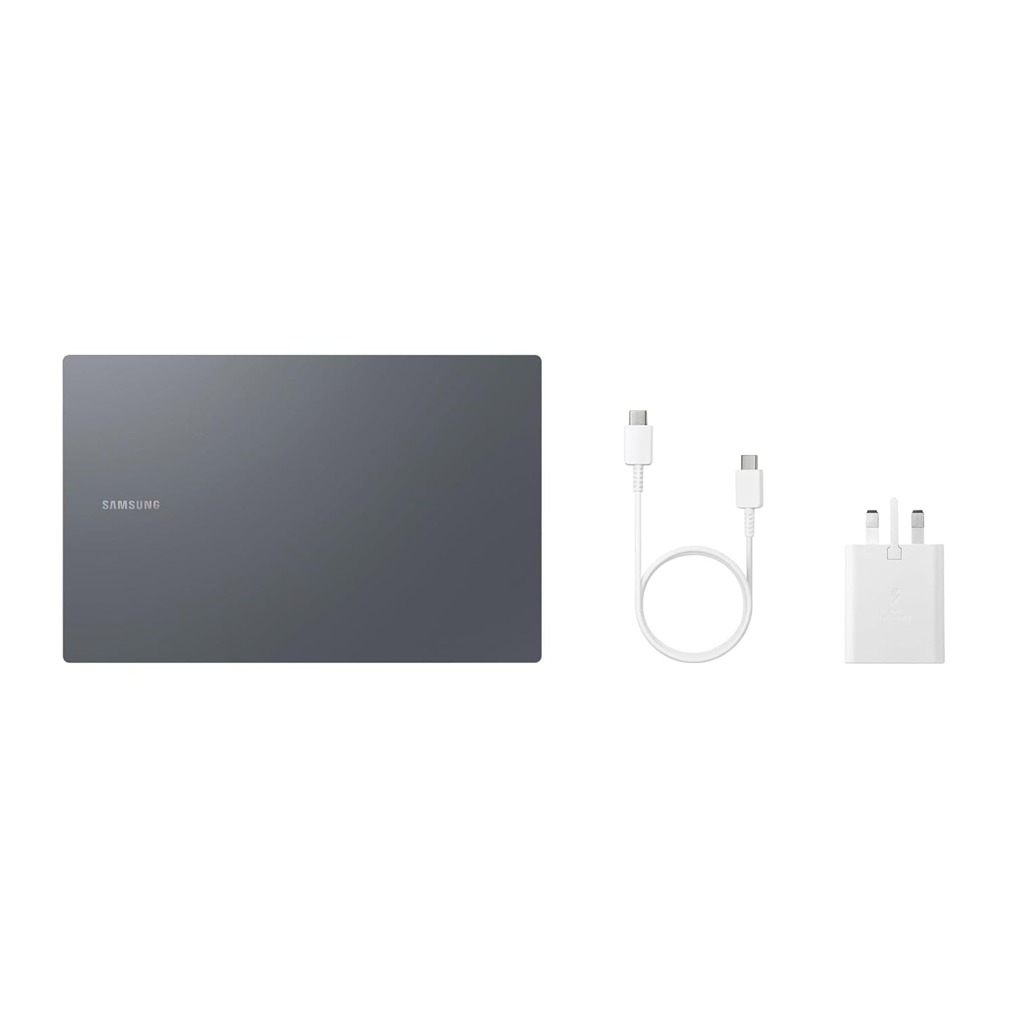 Samsung Galaxy Book4 (Gray, 16GB RAM, 512GB SSD) | 15.6" Full HD Screen | Intel Core 5 120U Processor | Windows 11 Home | MS Office 2021 | Fingerprint Reader | Intel Iris XE Graphics | RJ45 LAN Port