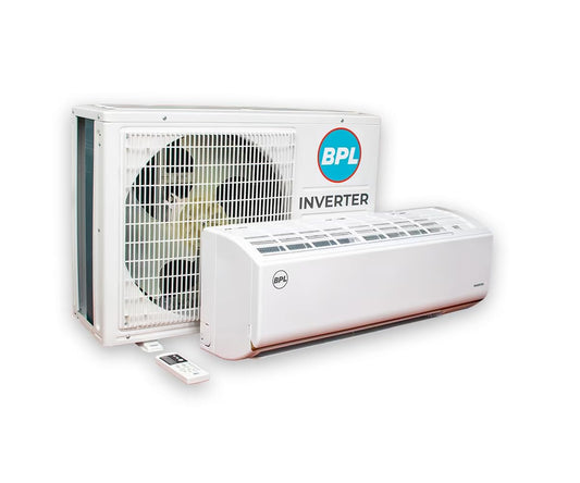 BPL BAS-V195PBYG 1.5 Ton 5 Star Inverter Split AC with 6-in-1 Expandable Mode, IFeel, IClean, PM 2.5 Filter & Blue Fin Coating (White)