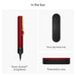 Dyson Airstrait Hair Straightener Red Velvet & Gold | Wet-to-Dry Styling, No Heat Damage, Intelligent Airflow, LCD Display